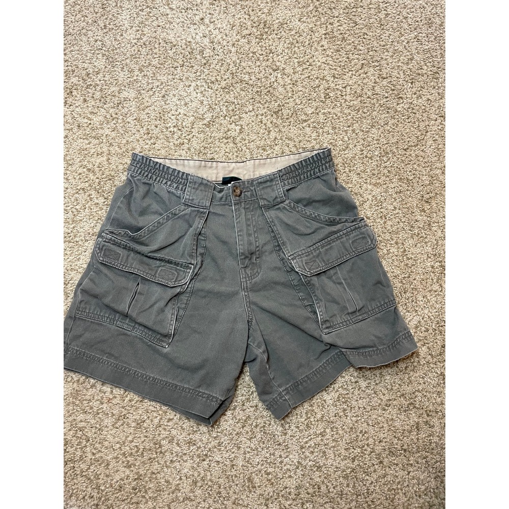 Outdoor Life Gray Cargo Hiking Shorts Gorpcore Granola Size 30